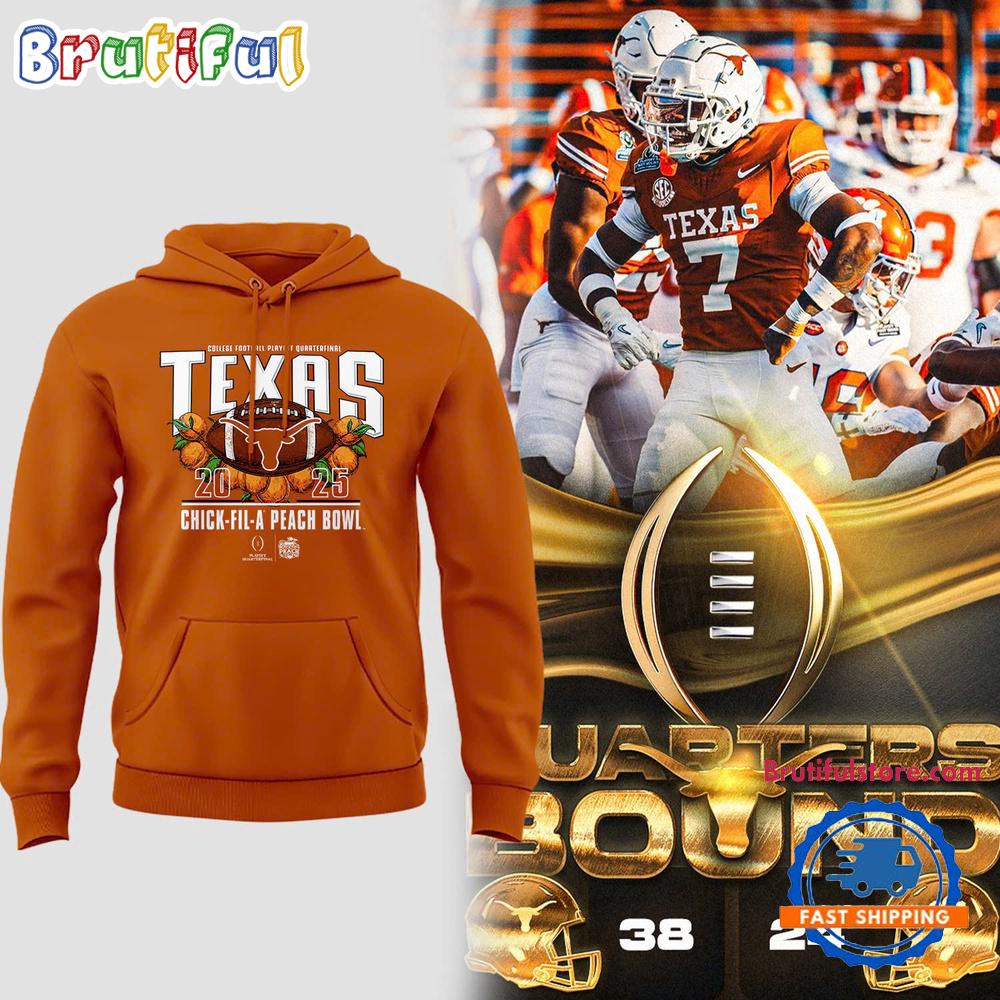 Texas Longhorns 2025 Peach Bowl Limited Edition Hoodie