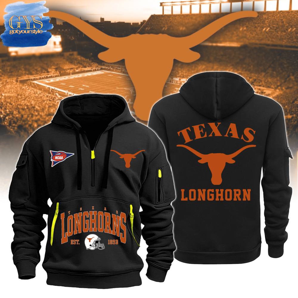 Texas Longhorns Limited Edition Half Zip Hoodie