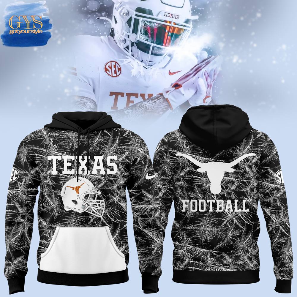 Texas Longhorns The Icy Limited Edition Black Hoodie