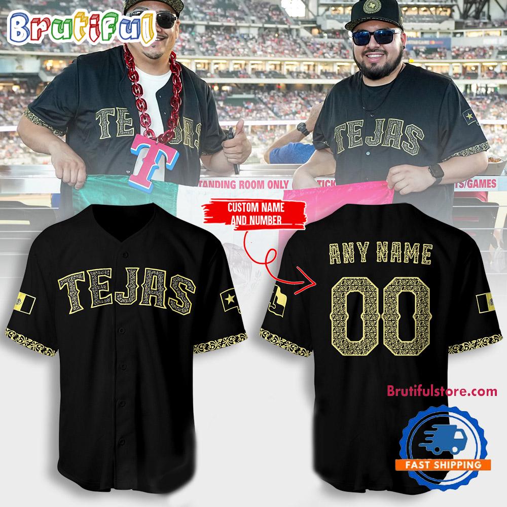 Texas Rangers MLB 2024 Mexican Heritage Night Baseball Jersey
