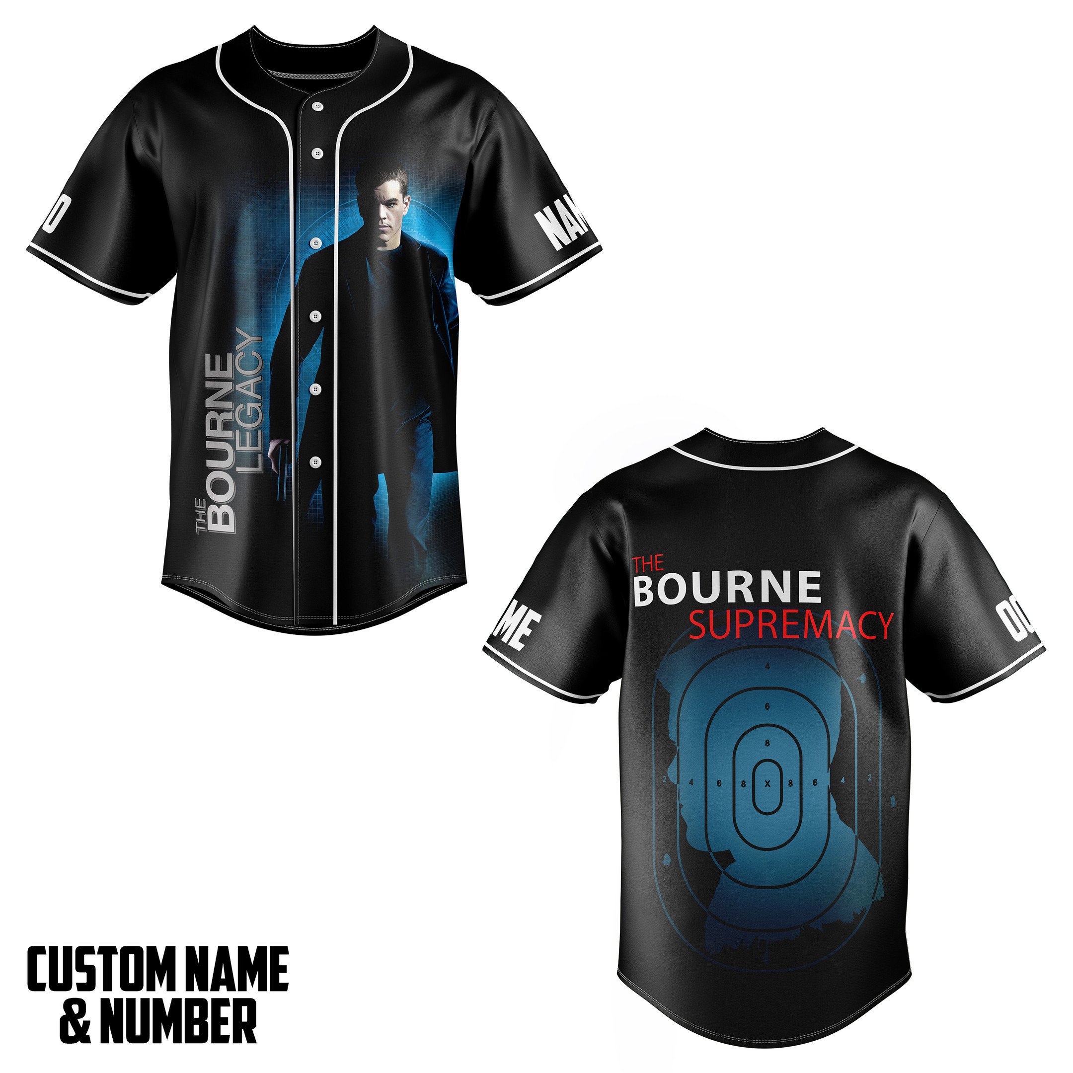 The Bourne Legacy Baseball Jersey For Fans