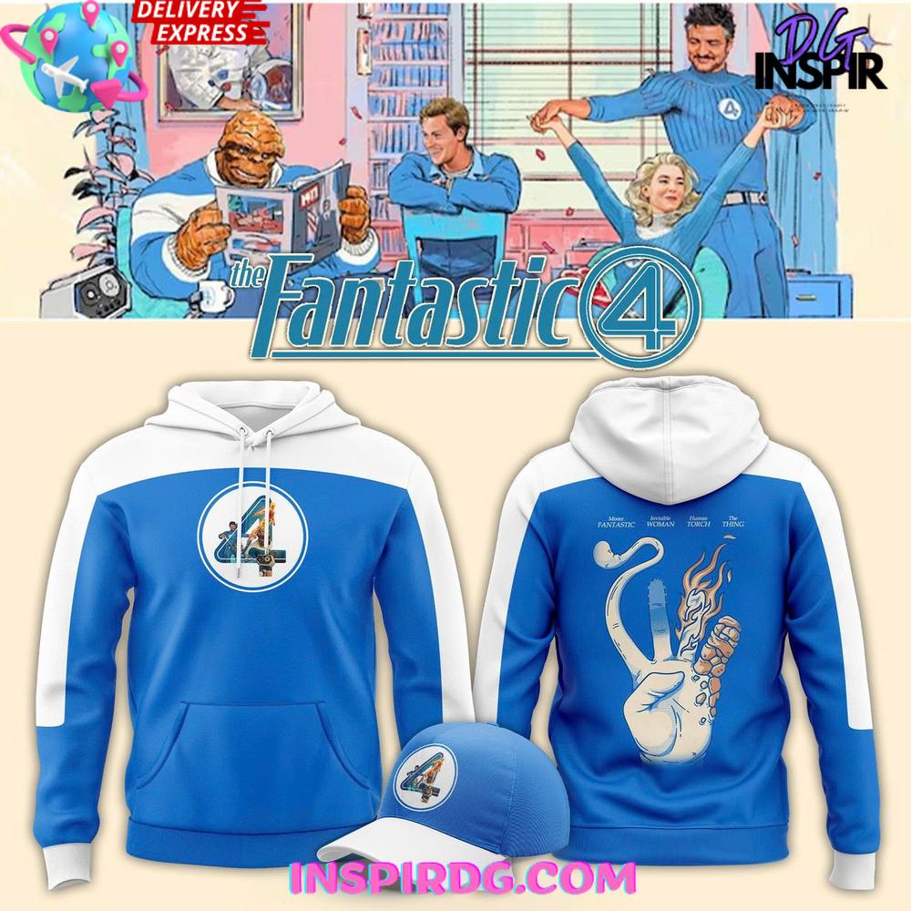 The Fantastic Four First Step 2025 Hoodie Premium Merchandises