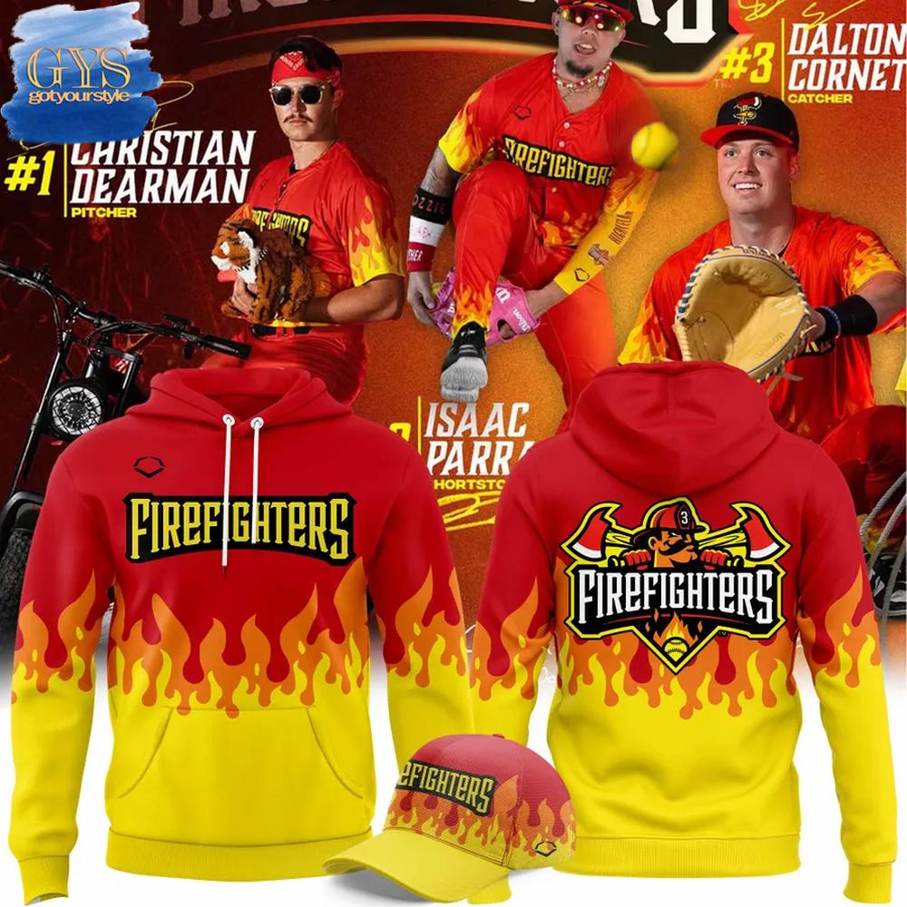 The Firefighters Baseball Limited Edition Hoodie 2025 Premium Merchandises