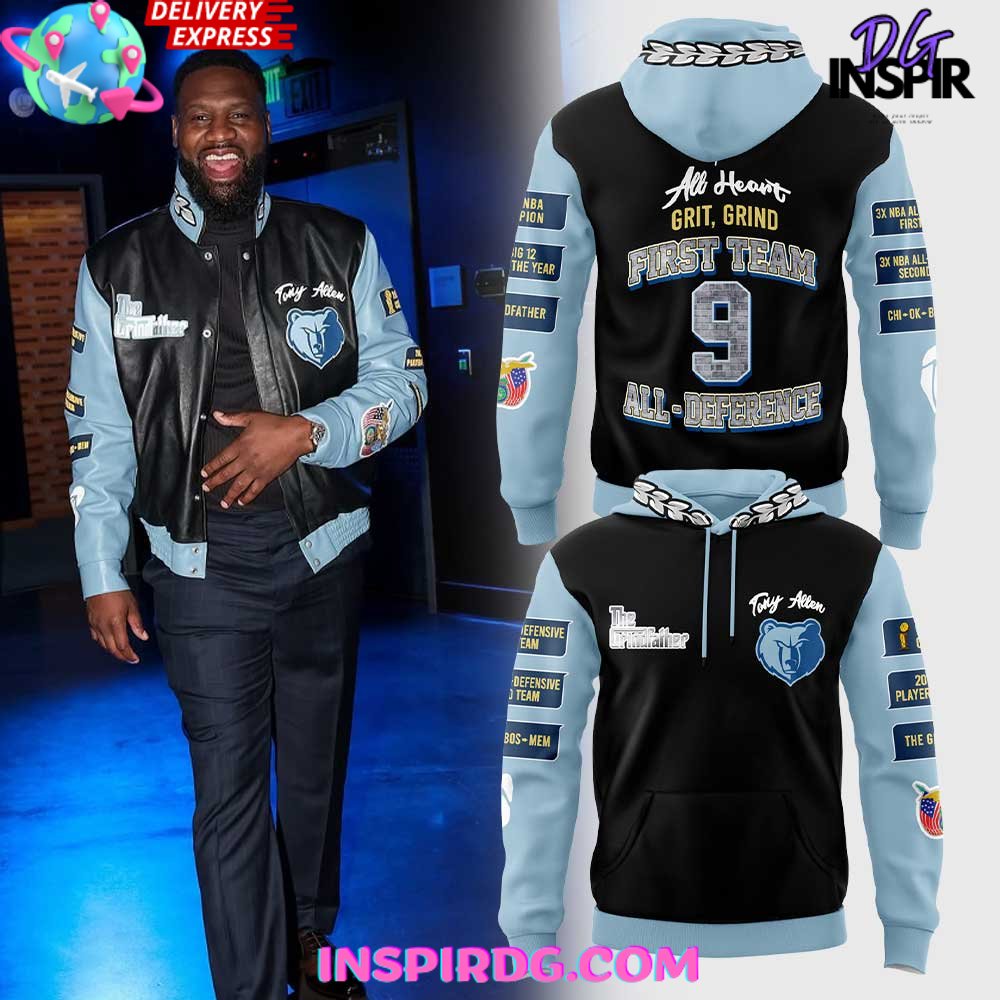 The Grind Father Tony Allen Memphis Grizzlies Special Hoodie