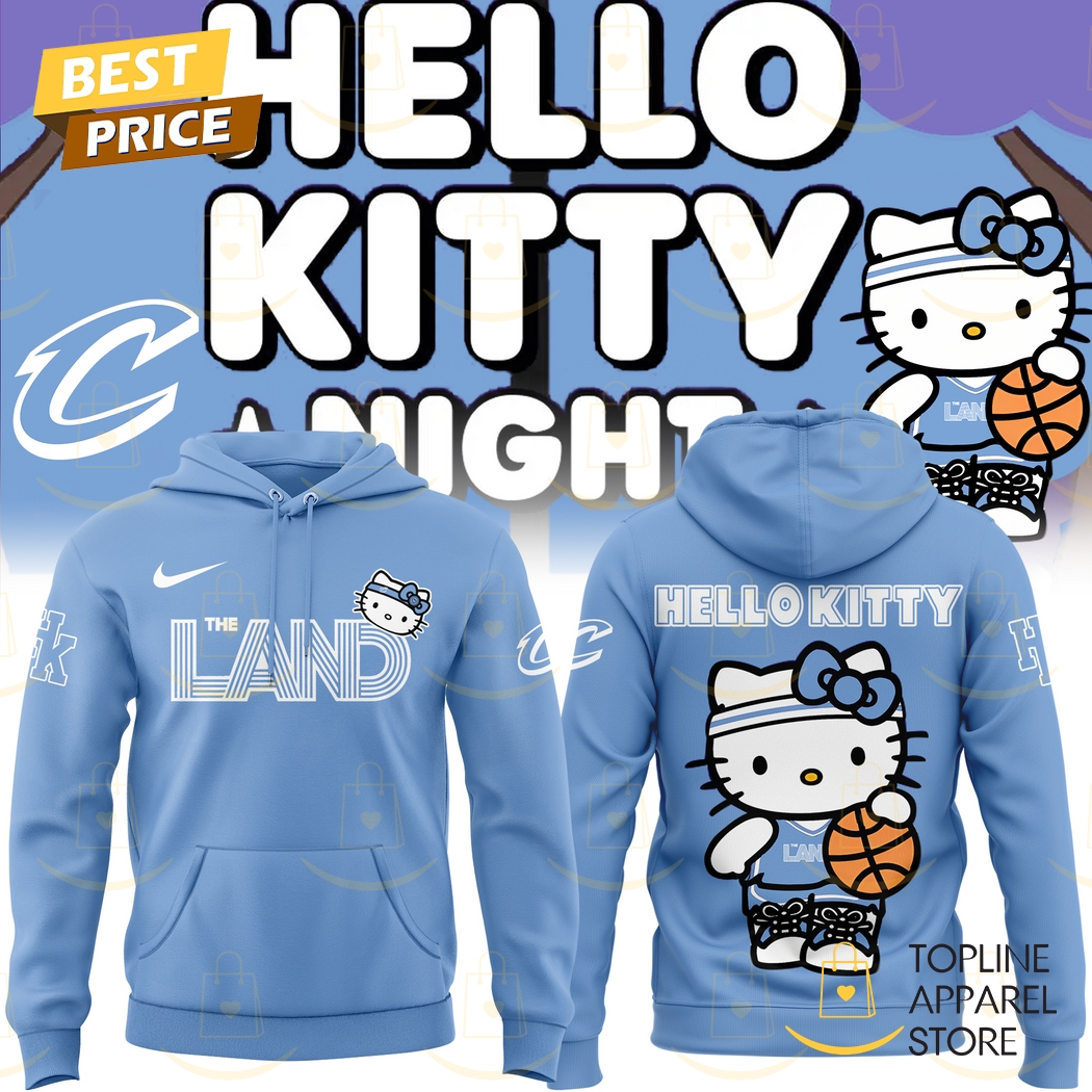 The Land - Cleveland Cavaliers x Hello Kitty Hoodie