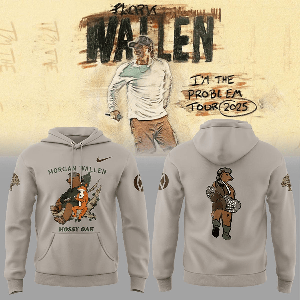 The Mossy Oak Morgan Wallen Im The Problem Tour 2025 Hoodie Morgan Wallen Merch Fans Gifts