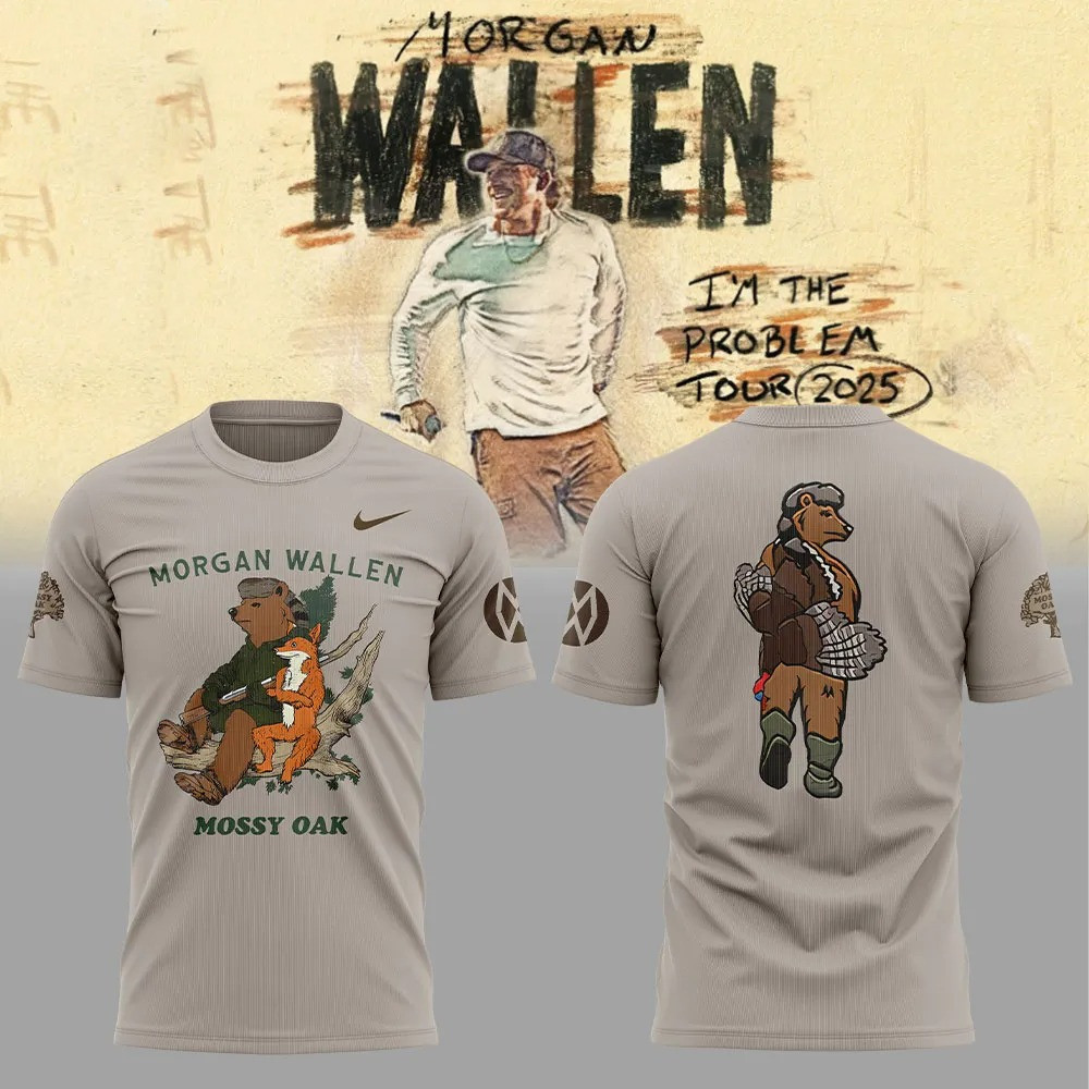 The Mossy Oak x Morgan Wallen T-Shirt Best Gift For Golfer Dad