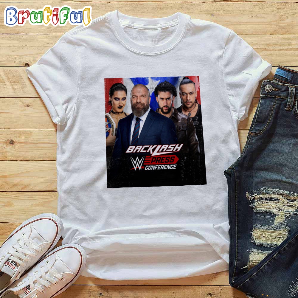The WWE Backlash Press Conference T-Shirt