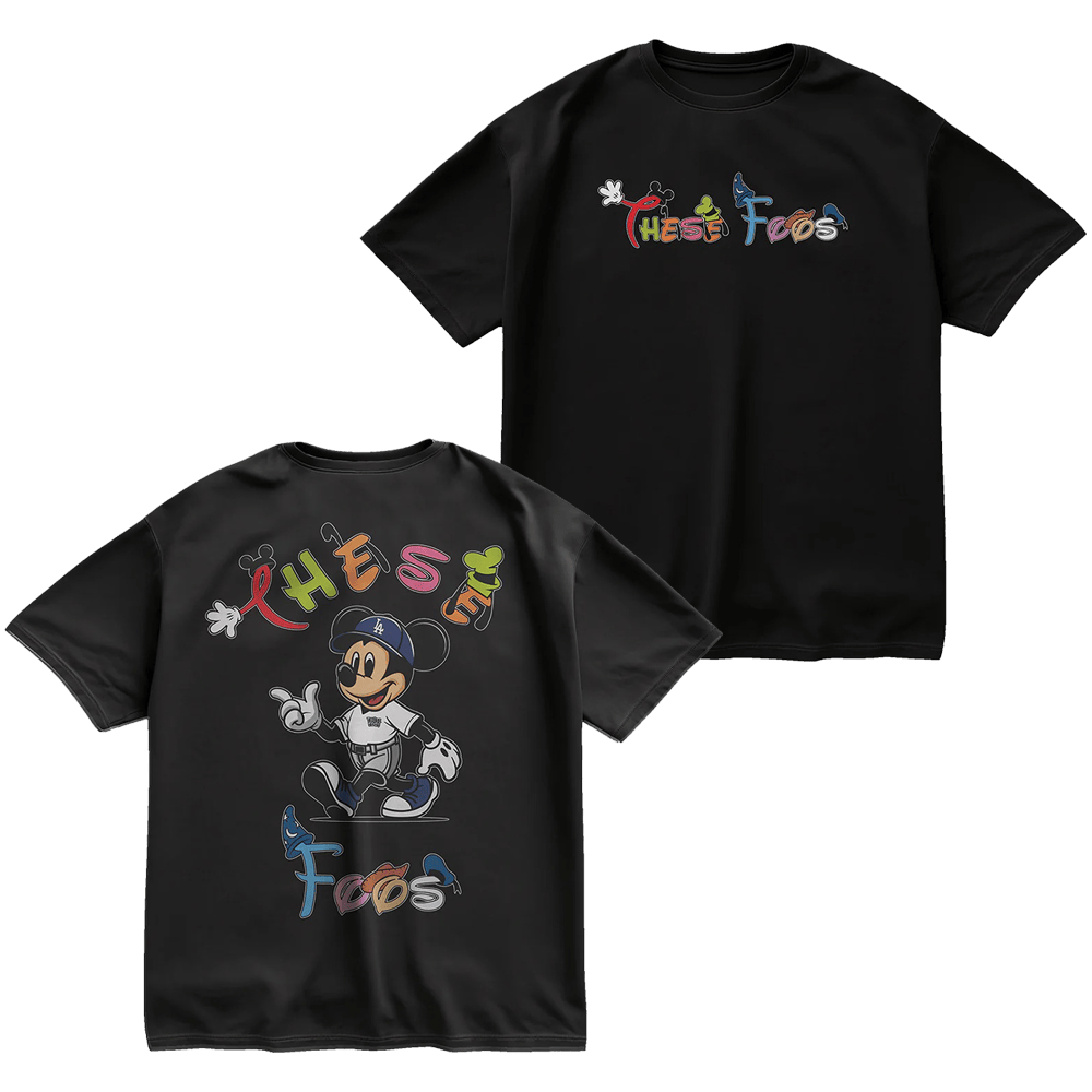 These Foos Merch These Foos Mickey Mouse T-Shirt Fatherâ€™s Day Gifts For Fans