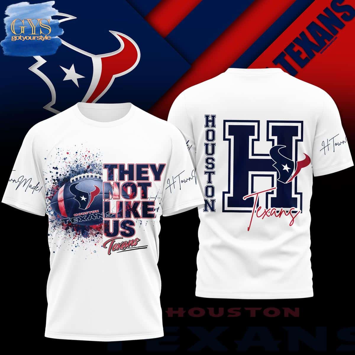 They Not Like Us Houston Texans Special Edition Shirt Premium Merchandise
