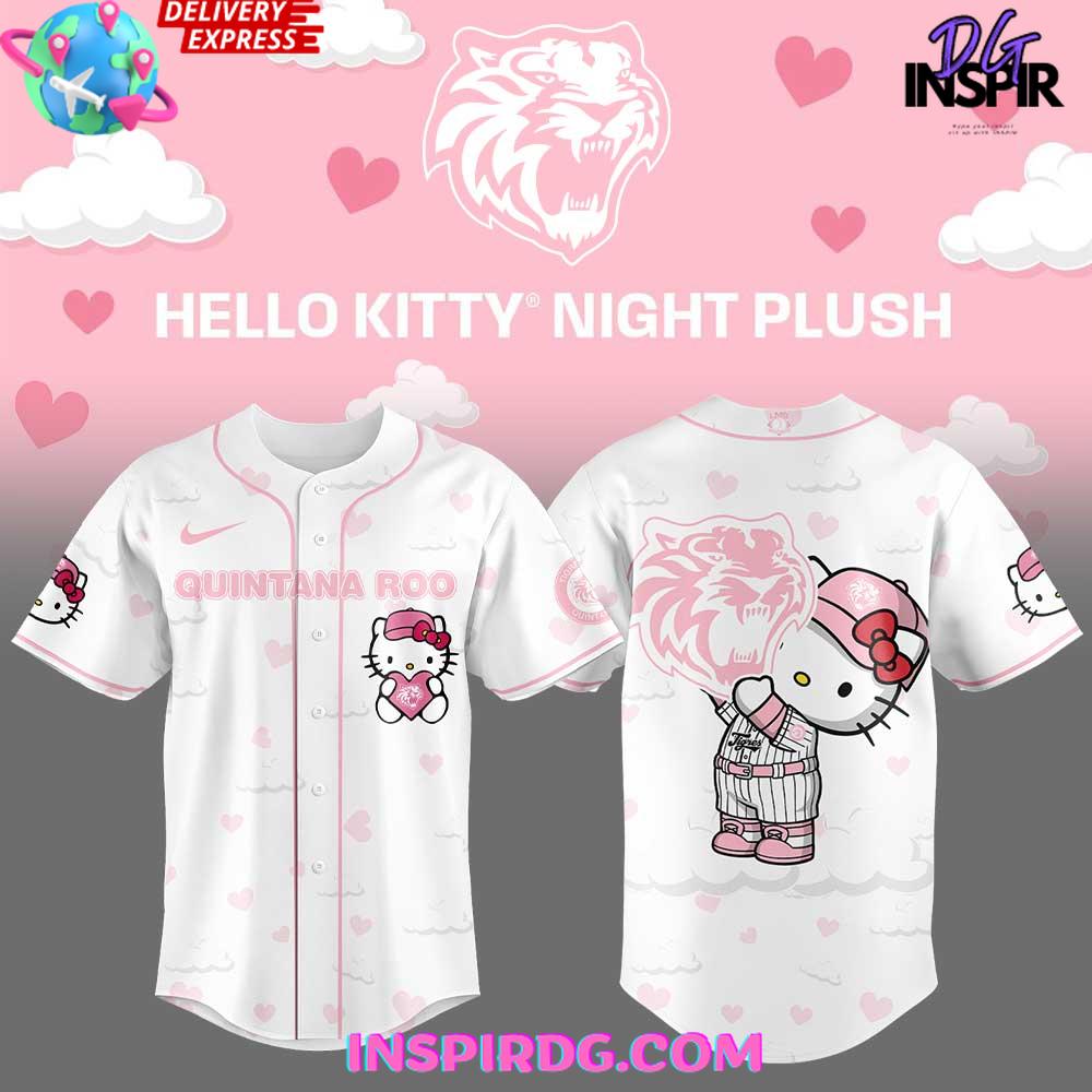 Tigres de Quintana Hello Kitty Night Plush 2025 Hoodie Premium Merchandise