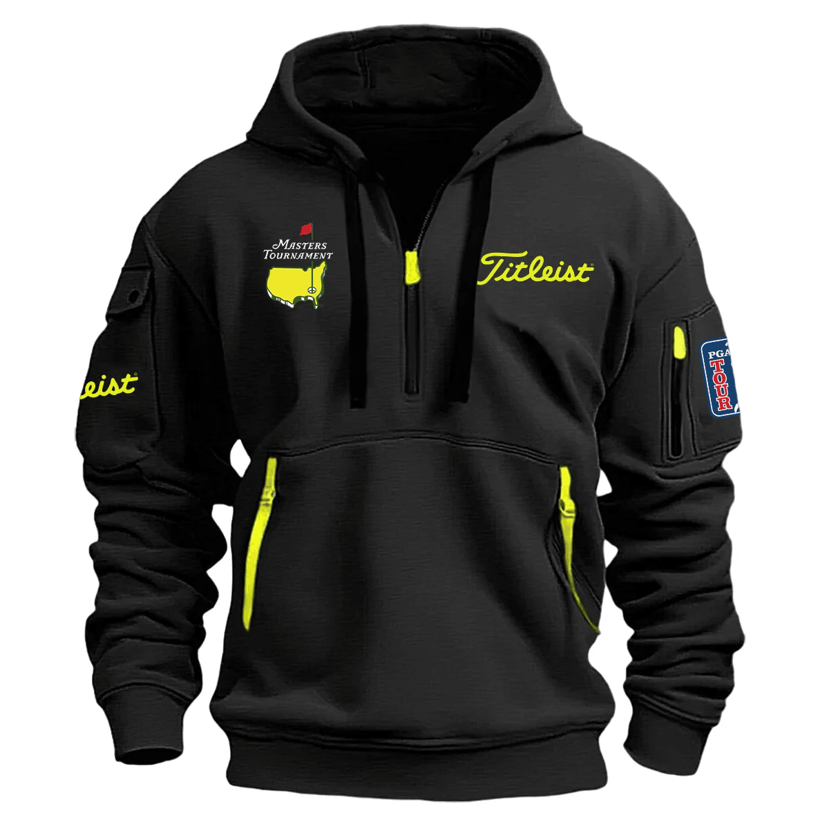 Titleist 2025 Masters Tournament Hoodie Half Zipper Golf Merch Perfect Fathers Day Gifts