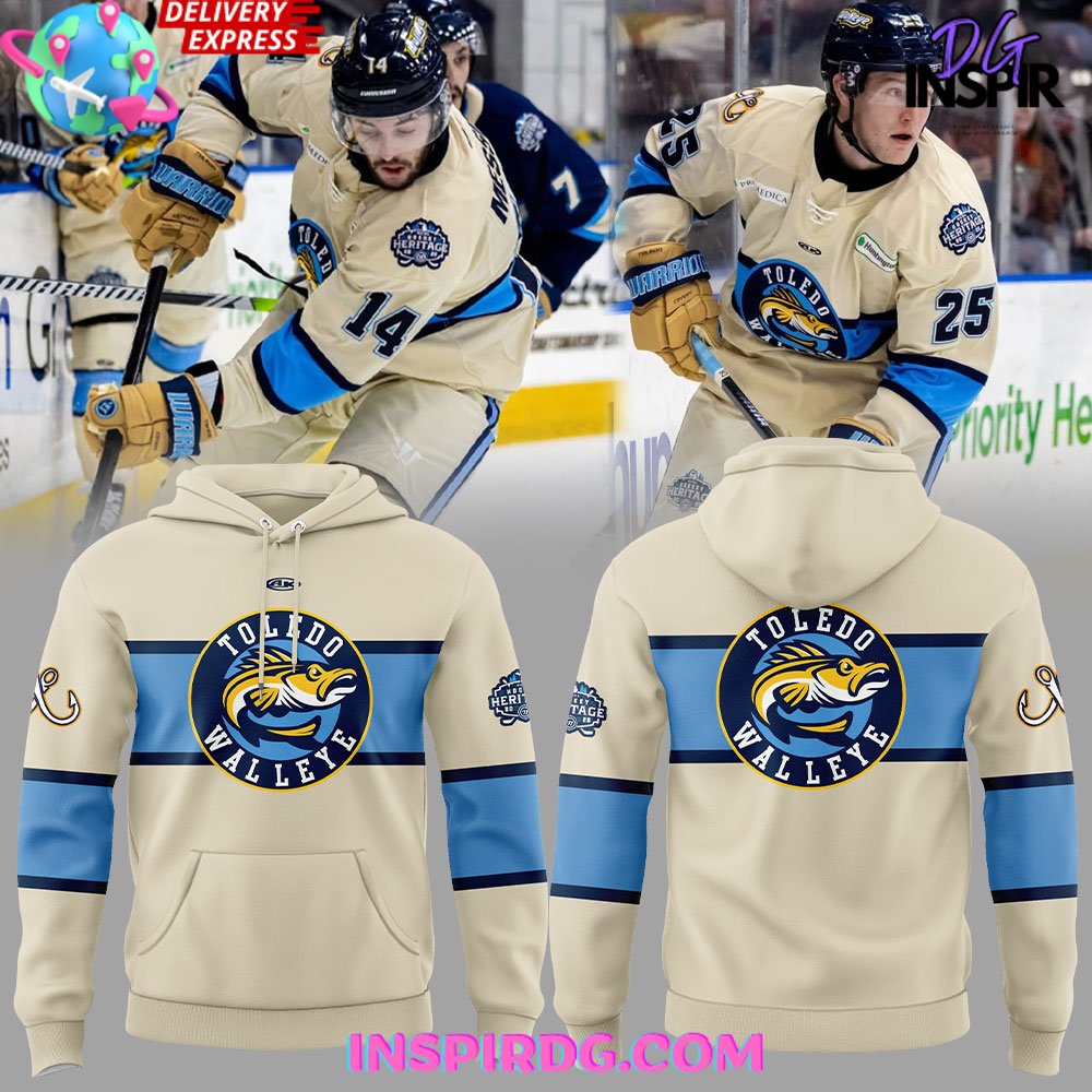 Toledo Walleye Hockey Heritage 2025 Hoodie Gift For Sport Music Fans