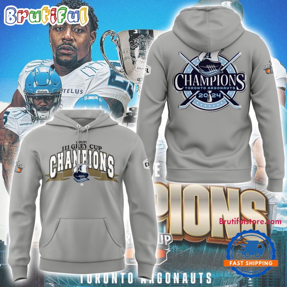 Toronto Argonauts Grey Cup Champions 2024 Hoodie Shirt