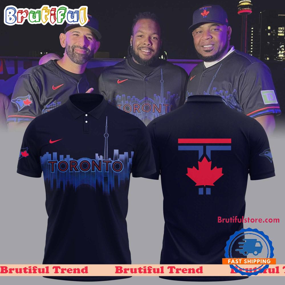 Toronto Blue Jays Baseball 2024 City Connect Polo Shirt