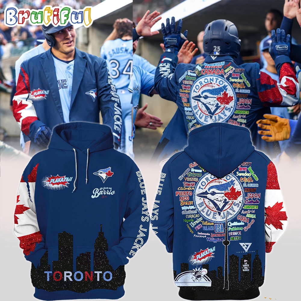 Toronto Blue Jays Baseball Team Home Run Hoodie Gift For Sport Music Fans
