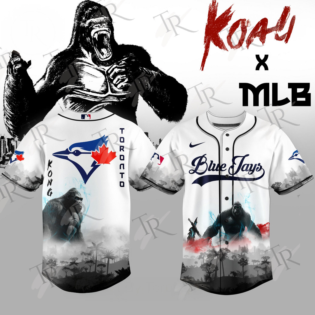 Toronto Blue Jays Kong 2025  Edition Baseball Jersey Baseball Gifts Ideas
