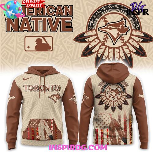 Toronto Blue Jays Native American Heritage Honor 2025 Edition Hoodie Premium Merchandises