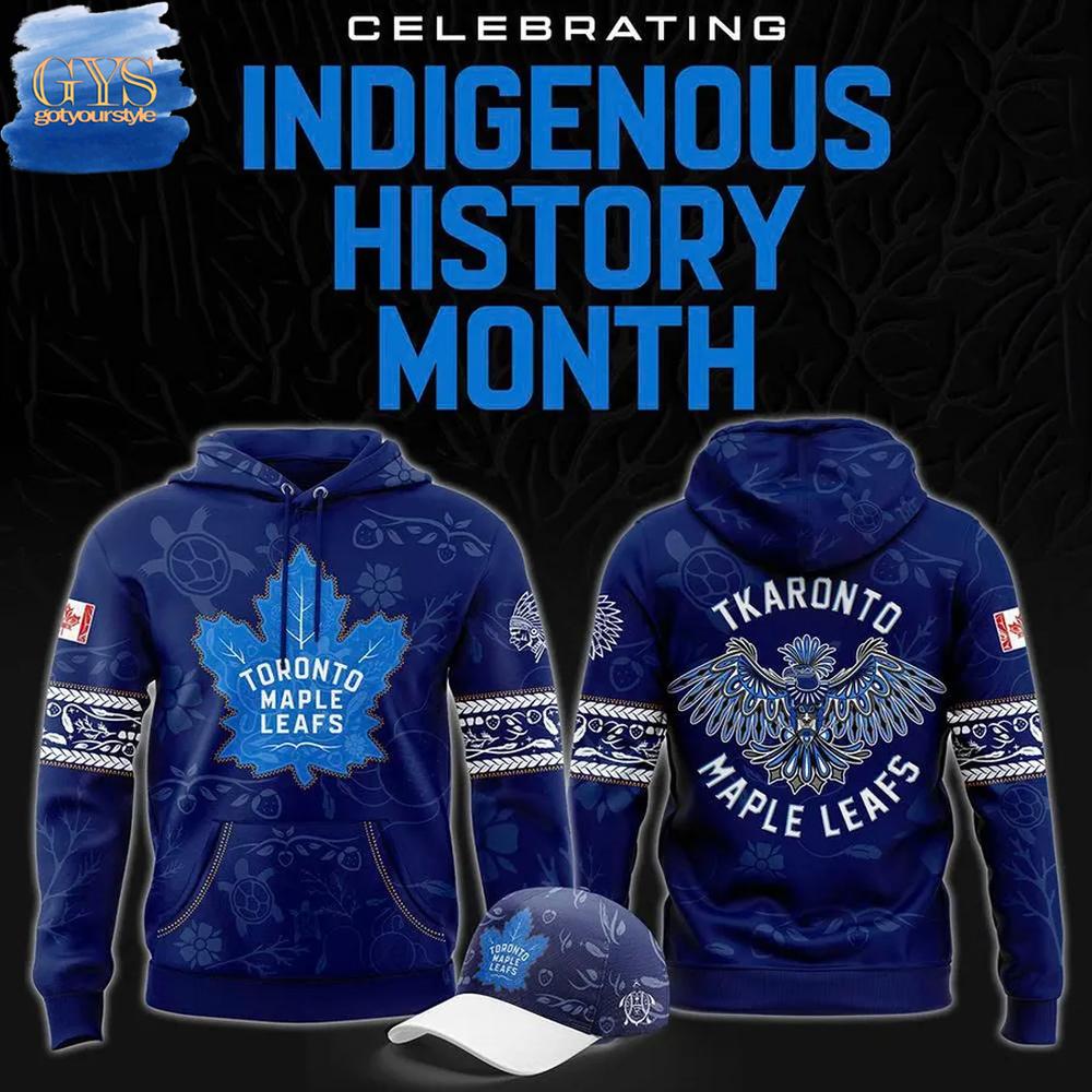 Toronto Maple Leafs 2025 Indigenous History Month Hoodie Premium Merchandises