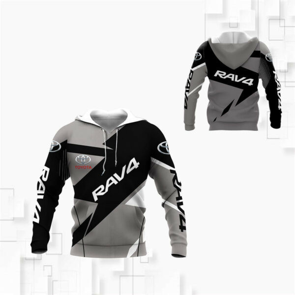 Toyota Rav4 Shirt Fan Gift 813 Version Unisex 3d Hoodie Zip Hoodie 2637