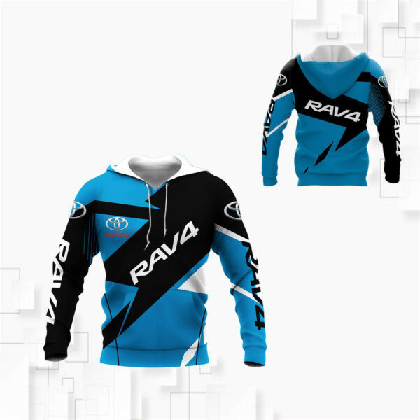Toyota Rav4 Shirt Fan Gift 815 Version Unisex 3d Hoodie Zip Hoodie 2611