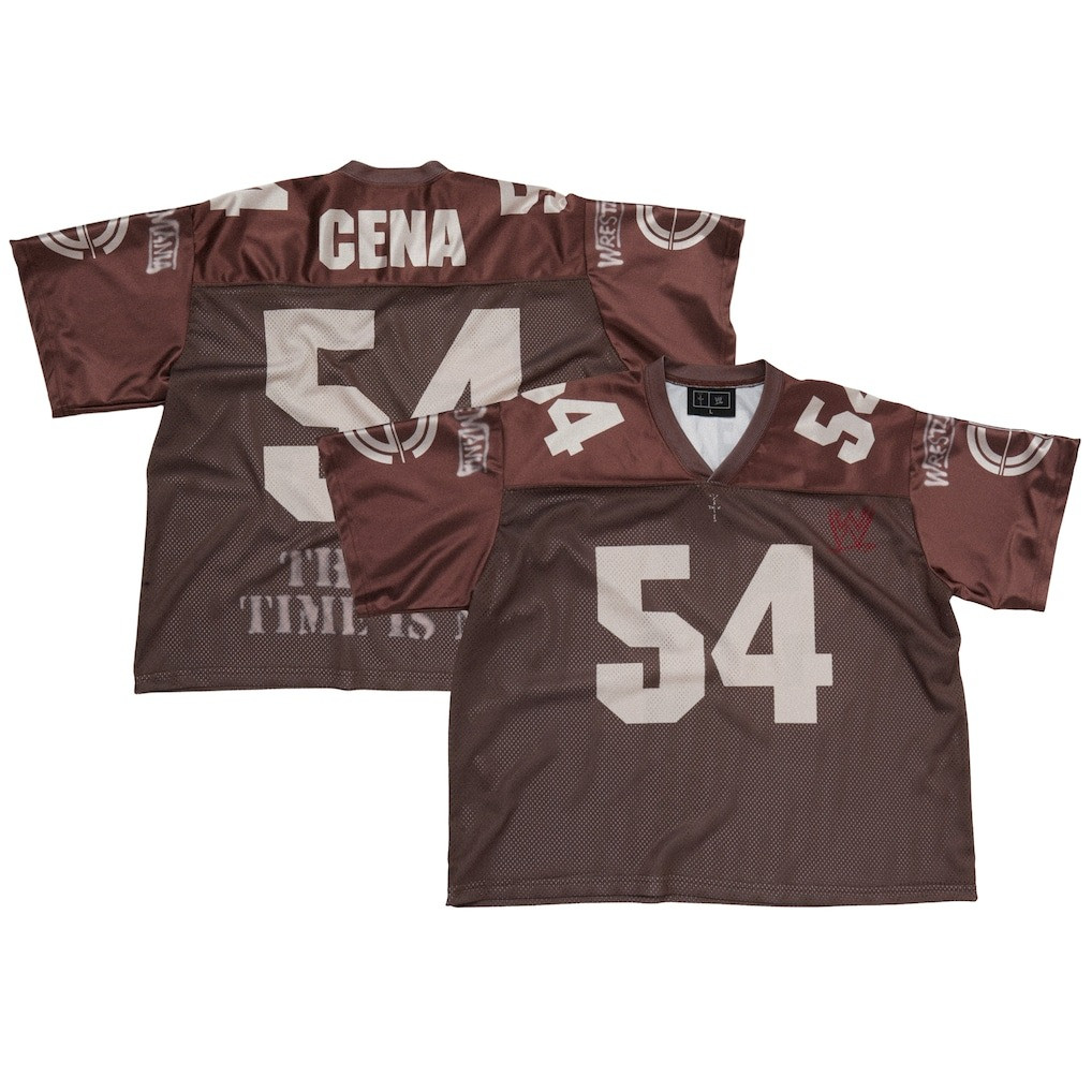 Travis Scott WWE Cactus Jack Merch Jersey Wrestlemania Merch CJ X WWE Last Time John Cena
