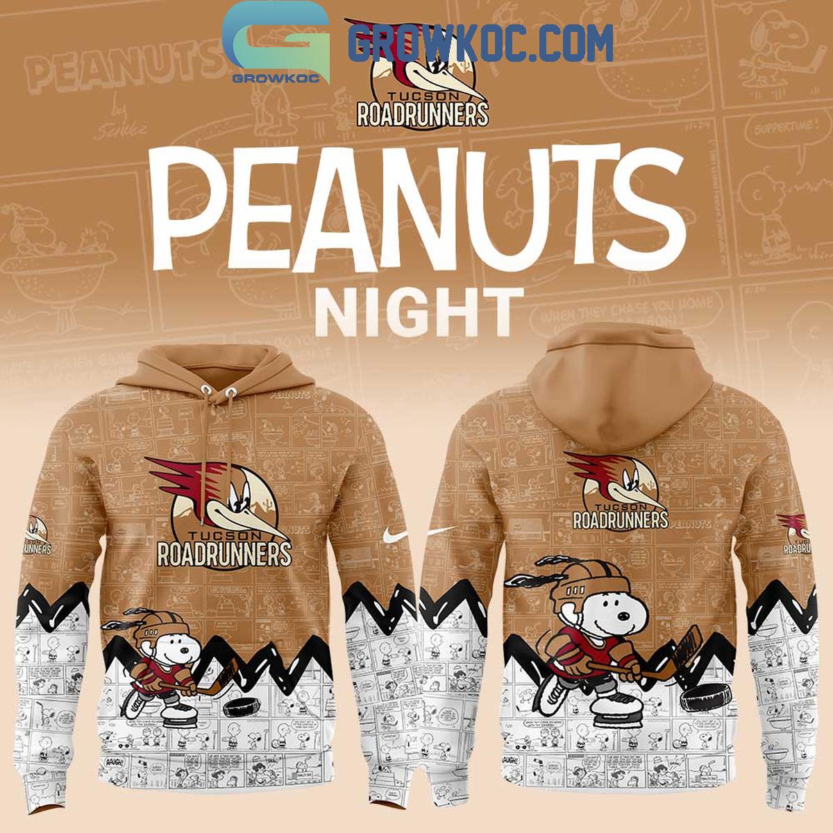 Tucson Roadrunners 75th Anniversary of Peanuts Hoodie T Shirt
