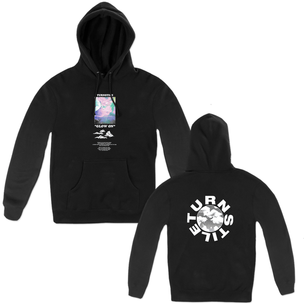 Turnstile Merch Turnstile Rainbow Glow On Hoodie Good Fathers Day Presents