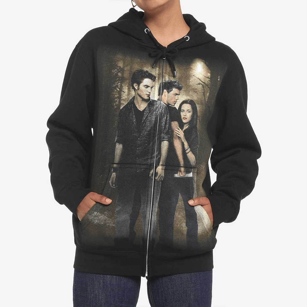 Twilight Zip Up Hoodie Twilight Trio Forest Hoodie FathersDay Present Ideas