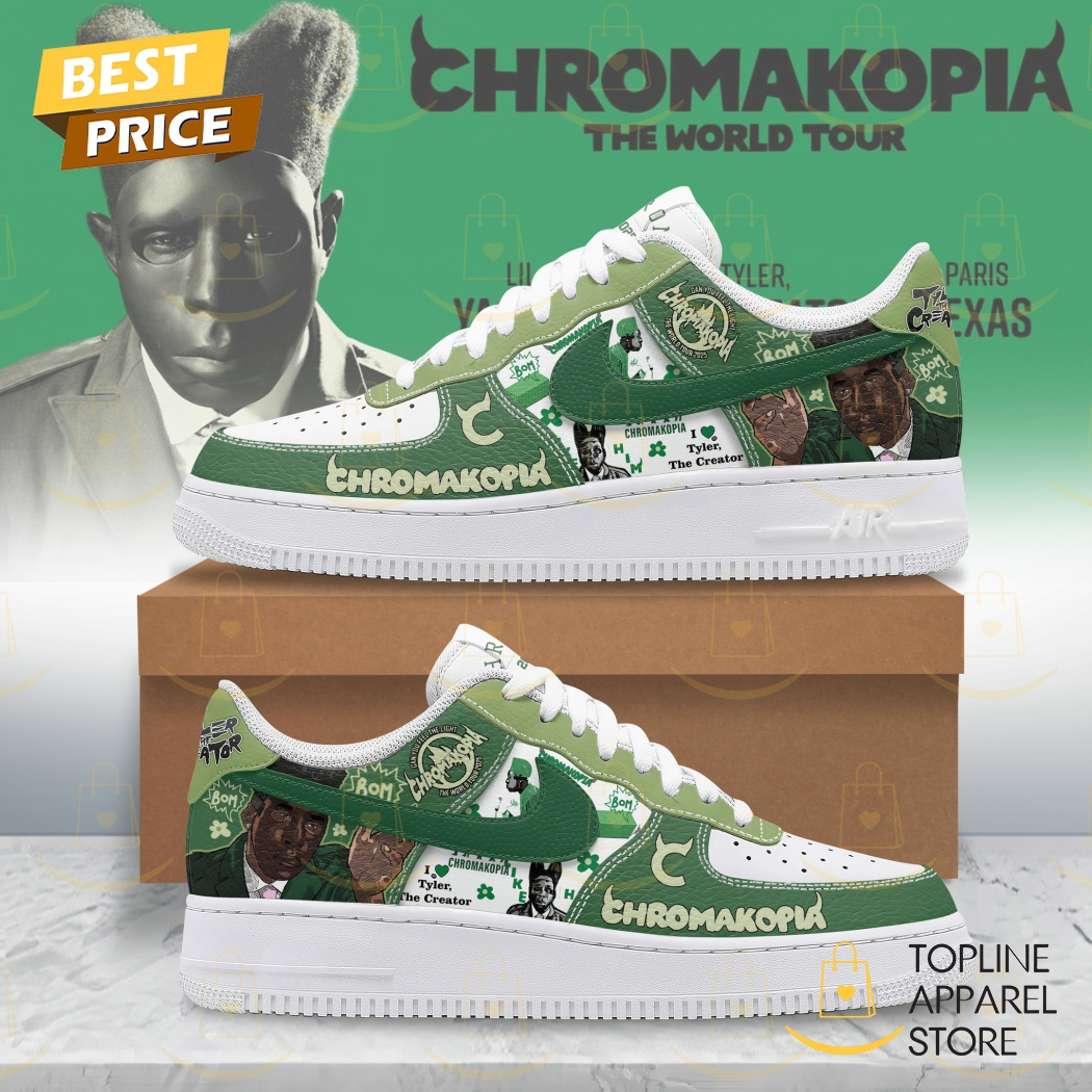 TylerThe Creator - Chromakopia The World Tour Air Force 1