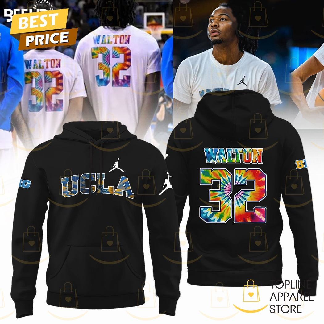 Ucla Honors The Late Bill Walton 32 Hoodie - Black