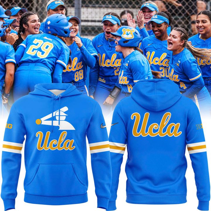UCLA Softball Stickman Hoodie UCLA Merch Best Gift For Softball Lovers