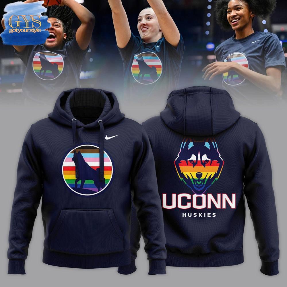 Uconn Huskies Connecticut Pride Night Hoodie