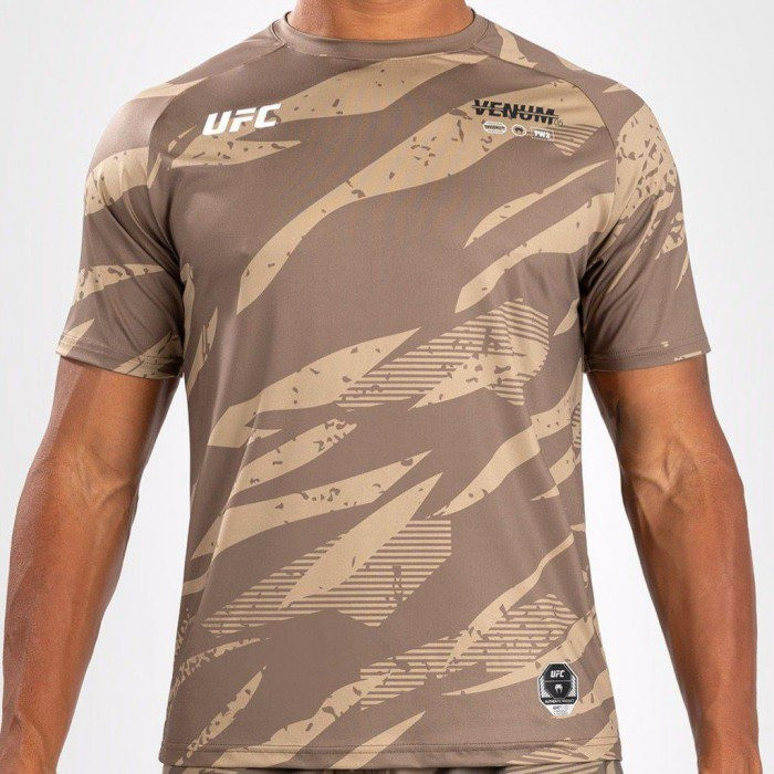 UFC Adrenaline by Venum Menâ€™s Fight Week T-shirt Desert Camo Best Gift For Big Fan Lovers.
