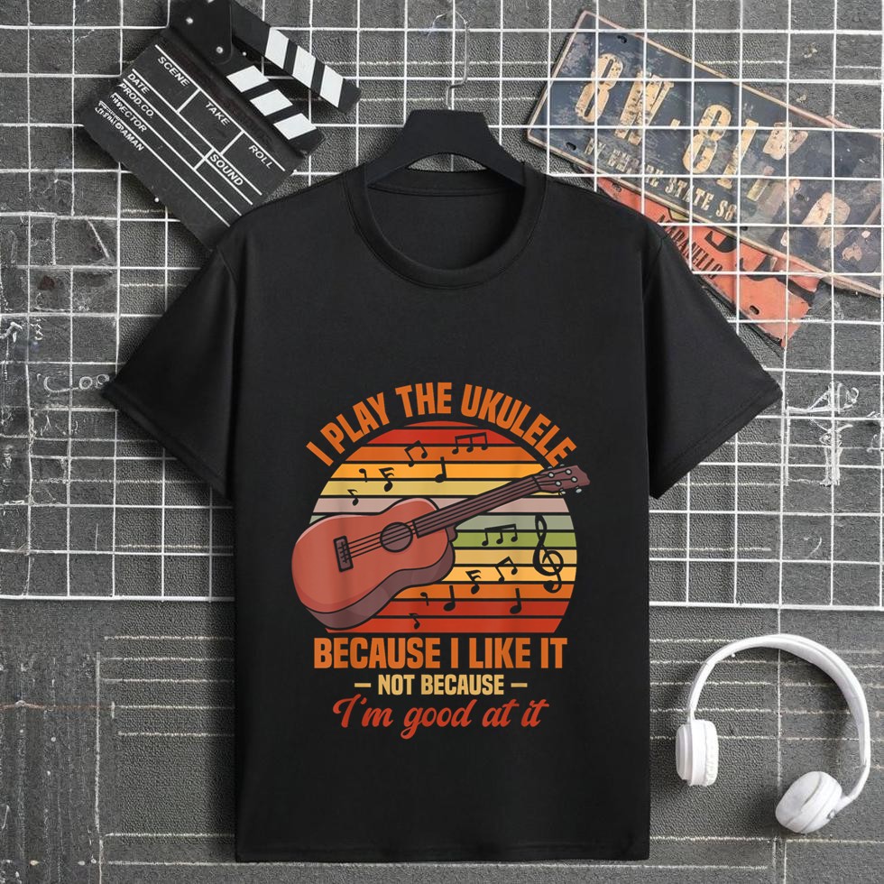 Ukulele Player I Play The Ukulele T-Shirt