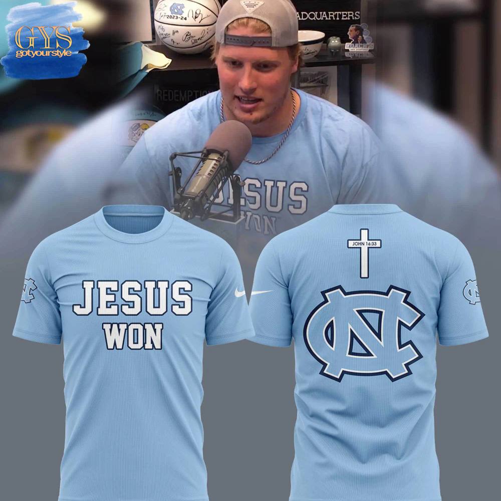 UNC Football Jesus Won Limited Edition Shirt Gift For Sport Music Fans