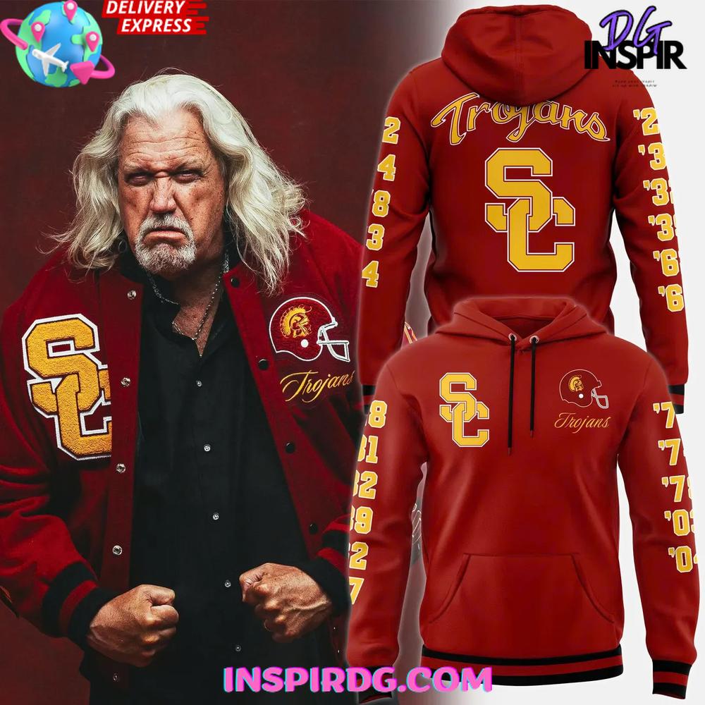 USC Football x Rob Ryan Limited Edition Hoodie Gift For Sport Music Fans