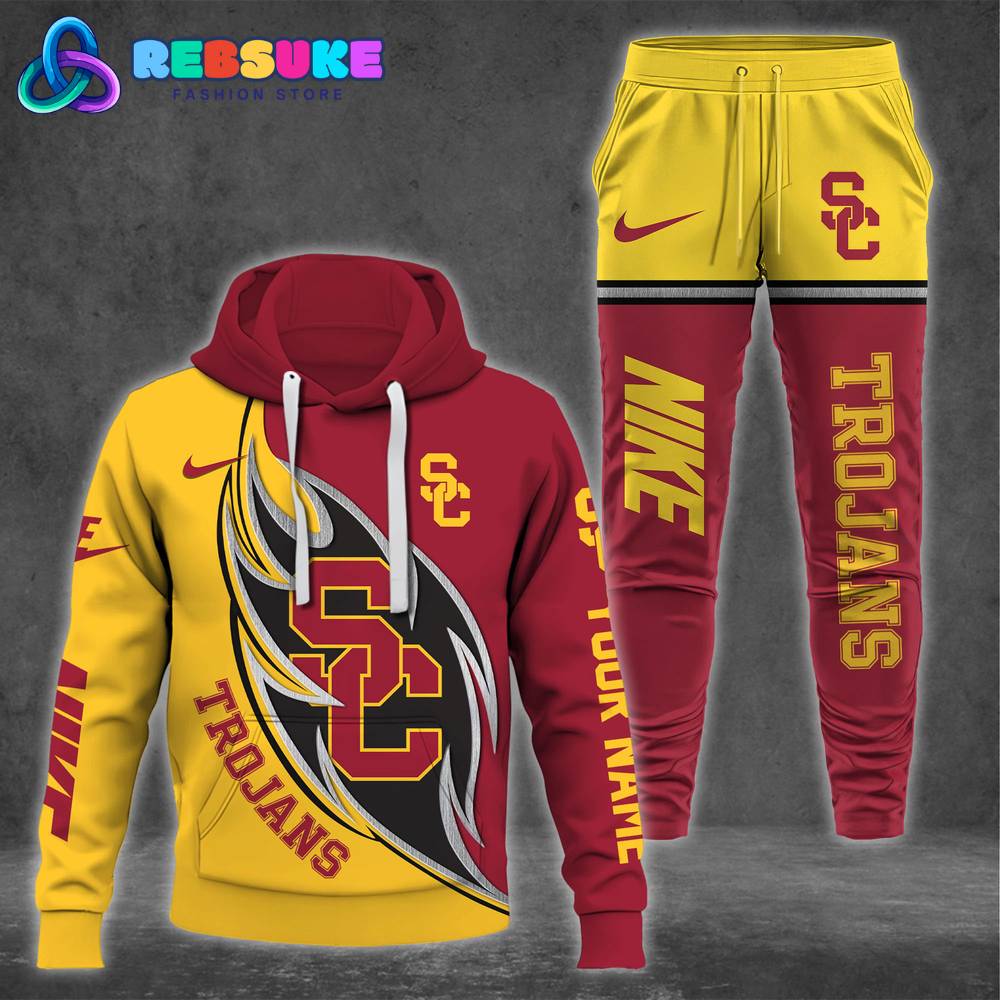 USC Trojans NCAA 2024 Combo Hoodie, Pants Gift For Sport Music Fans