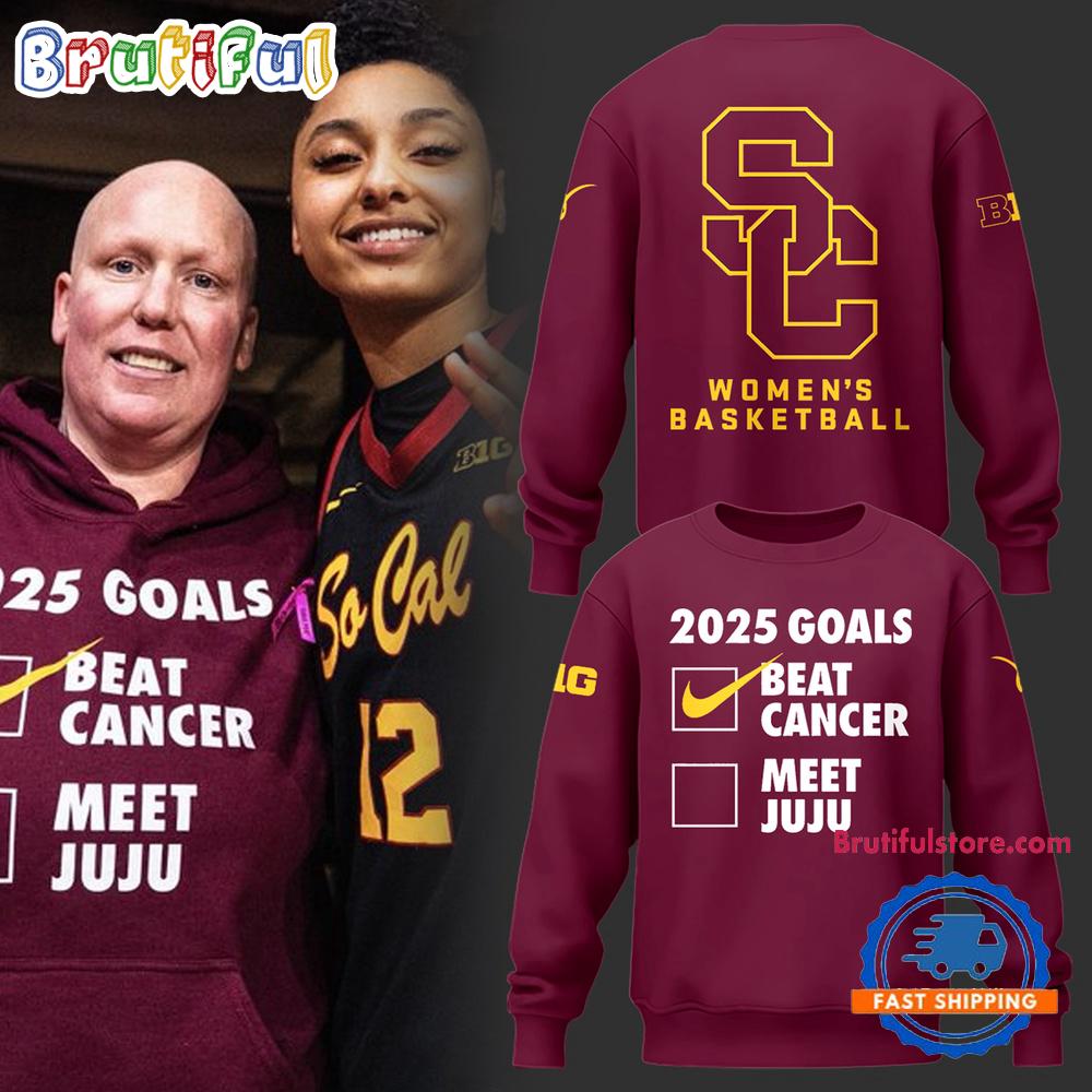 USC Trojans Womens Basketball Beat Cancer Limited Edition Sweatshirt