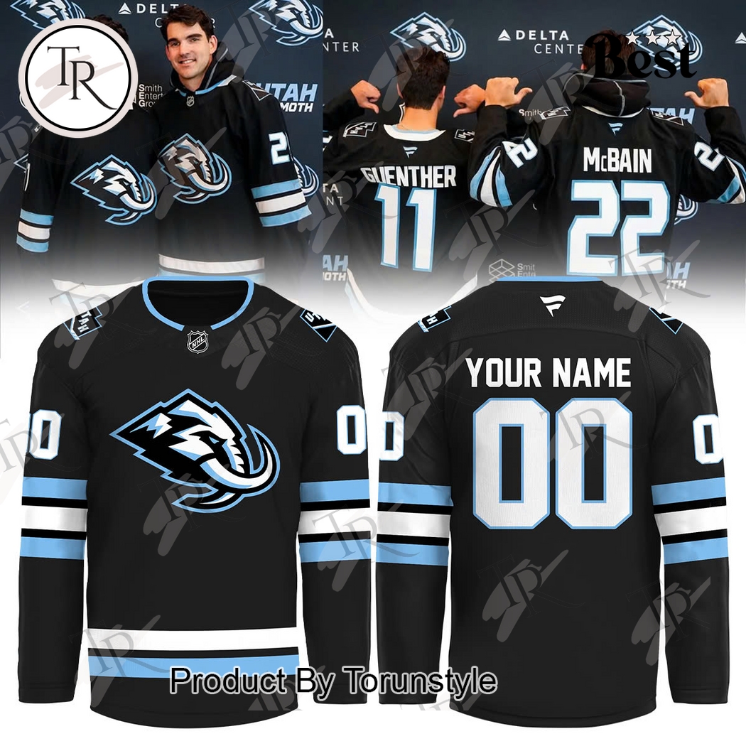 Utah Mammoth 2025 Custom Name City Hockey Jersey