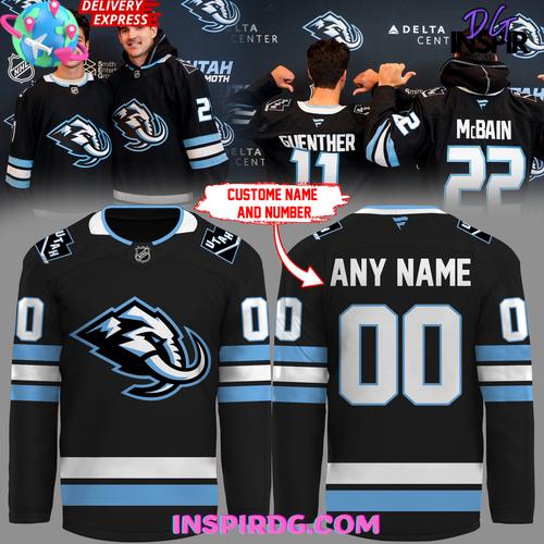 Utah Mammoth 2025 New Uniform NHL Hockey Jersey