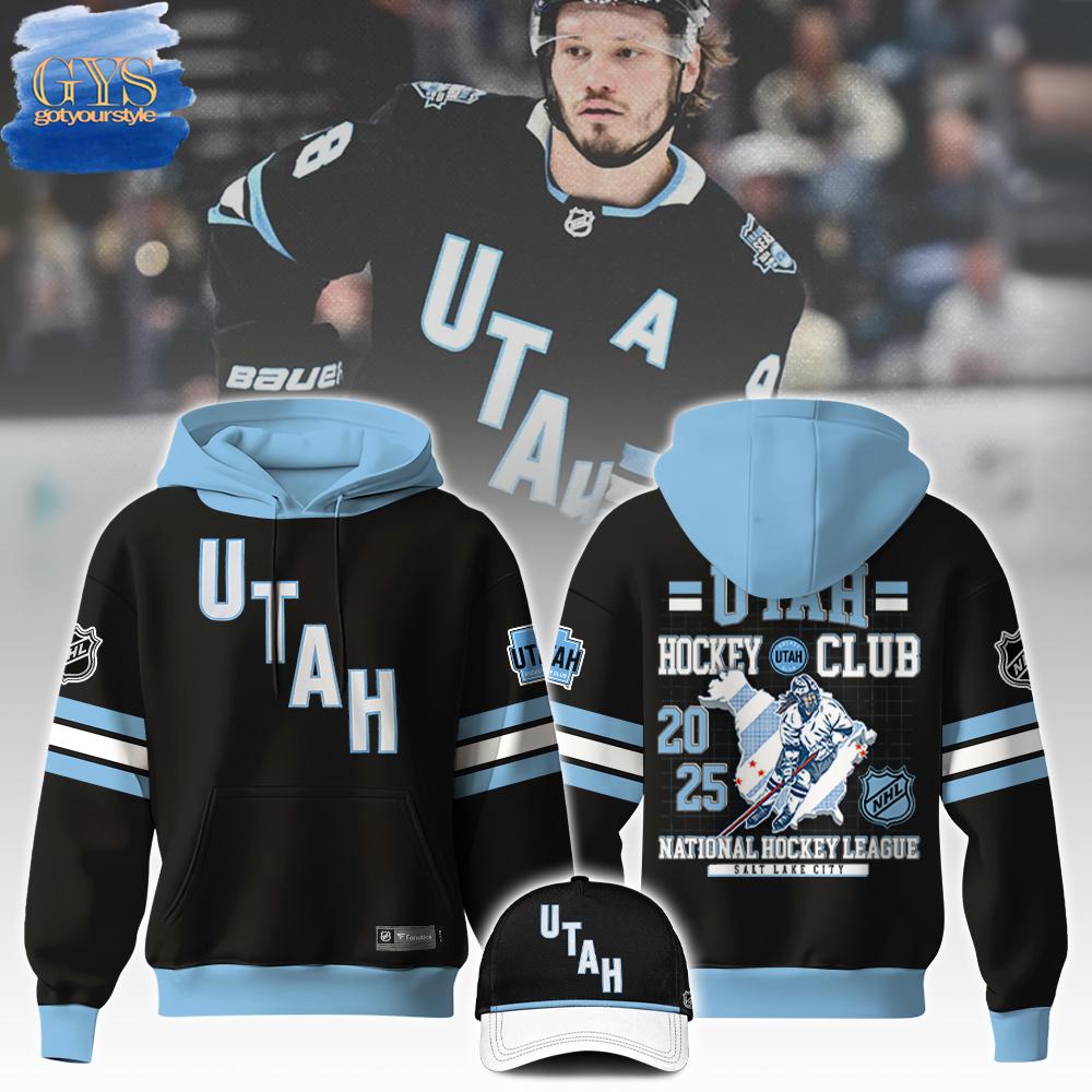 UTAH NHL Fanatics Black Breakaway Hoodie