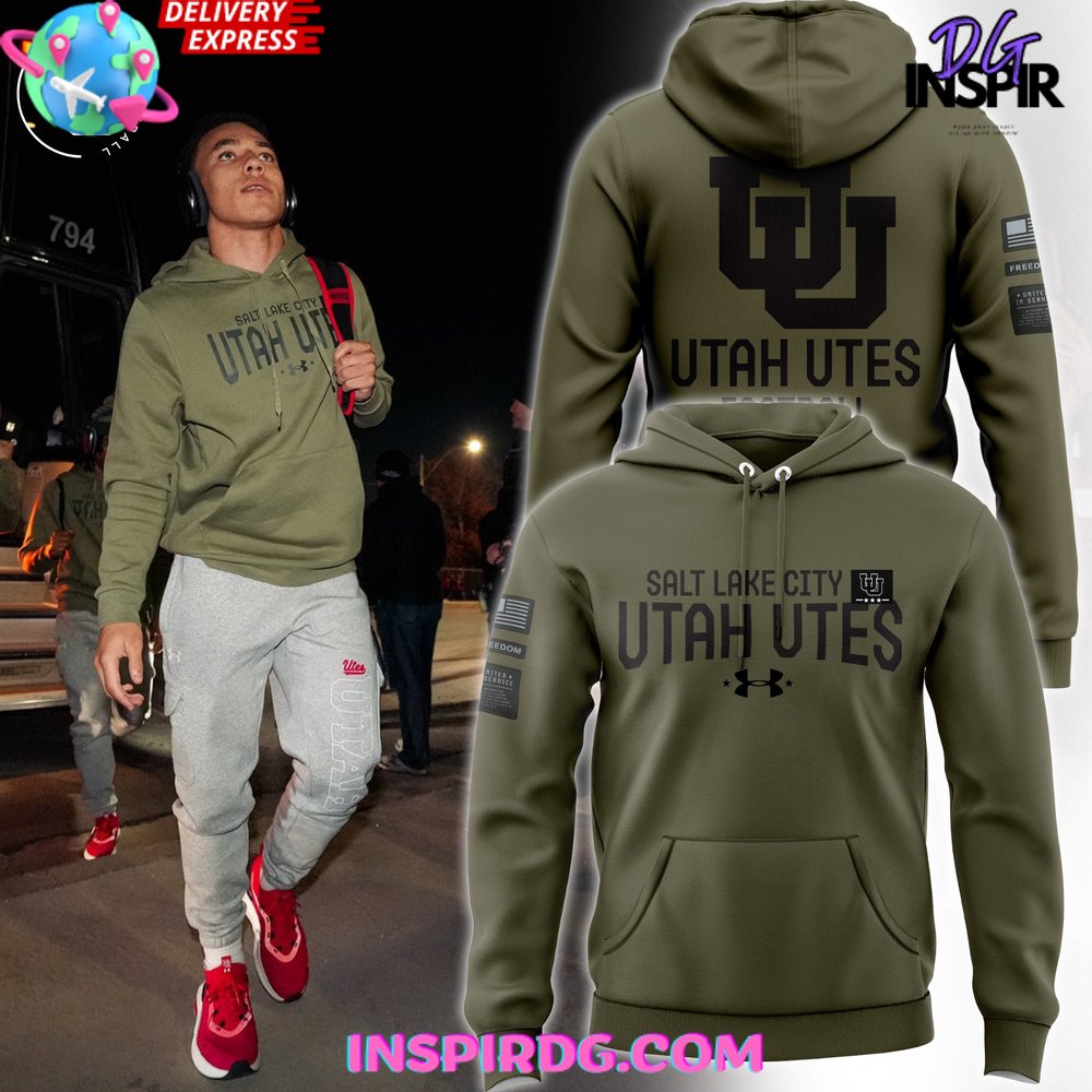 Utah Utes Salt Lake City Special Edition Under Armour Hoodie Gift For Sport Music Fans