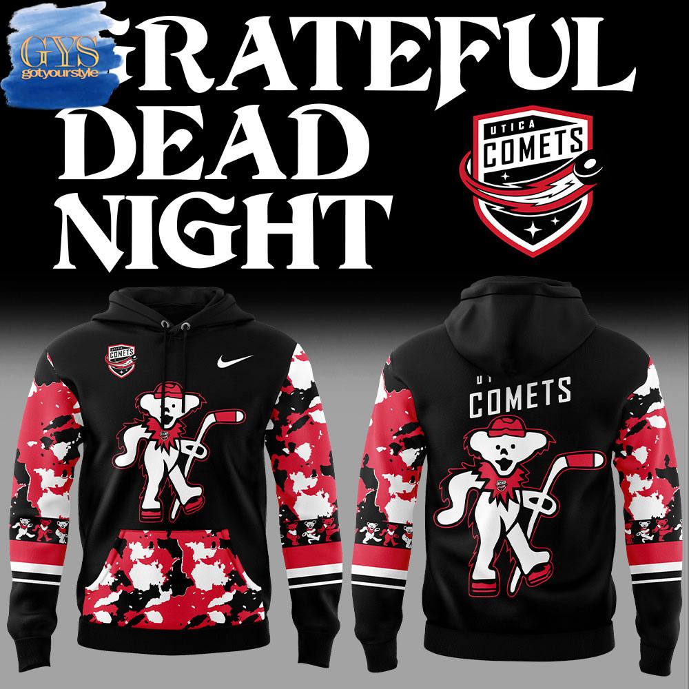 Utica Comets Grateful Dead Night Limited Edition Hoodie