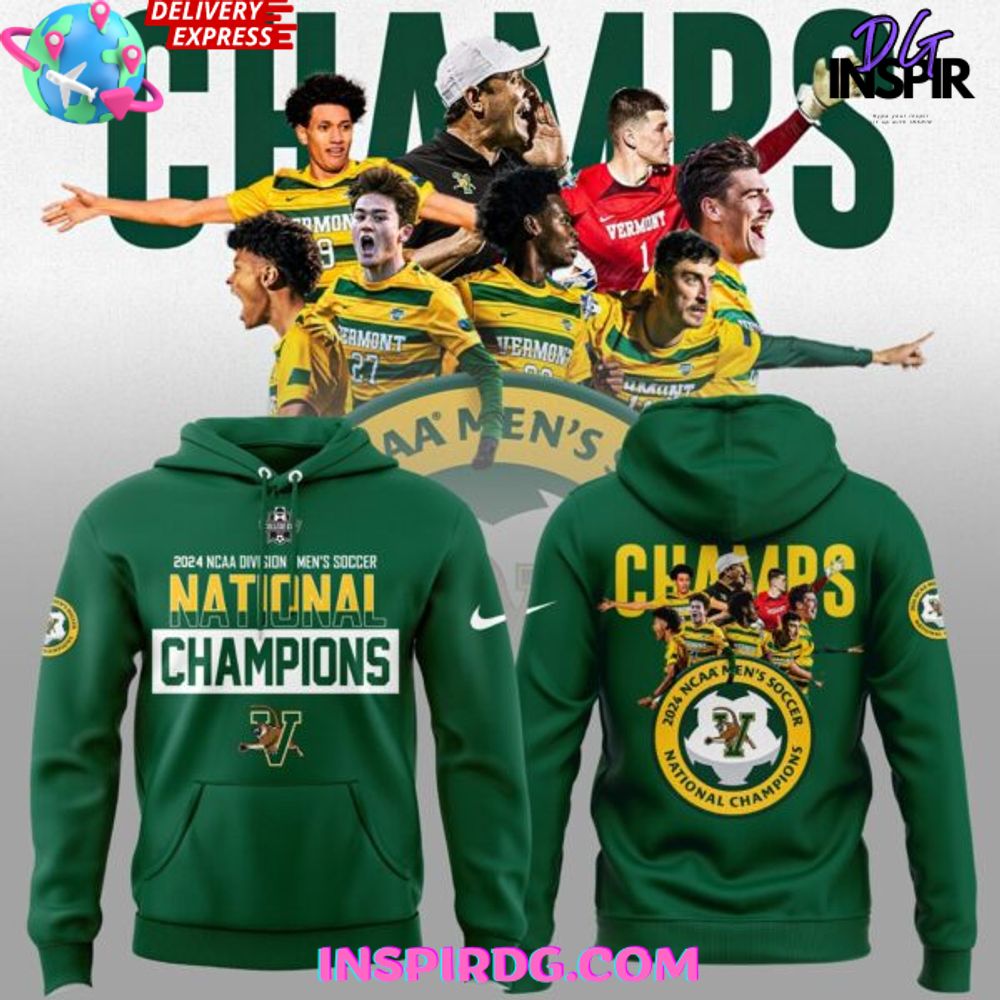UVM Men Soccer 2025 College Cup National Champions Hoodie Gift For Sport Music Fans
