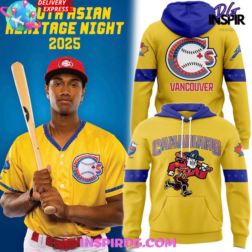Vancouver Canadians South Asian Heritage Night 2025 Hoodie Premium Merchandises