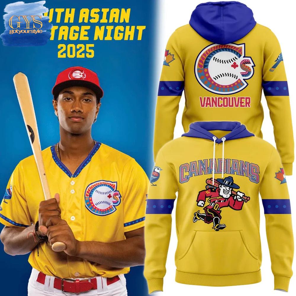 Vancouver Canadians SOUTH ASIAN HERITAGE NIGHT Limited Edition Hoodie Premium Merchandises