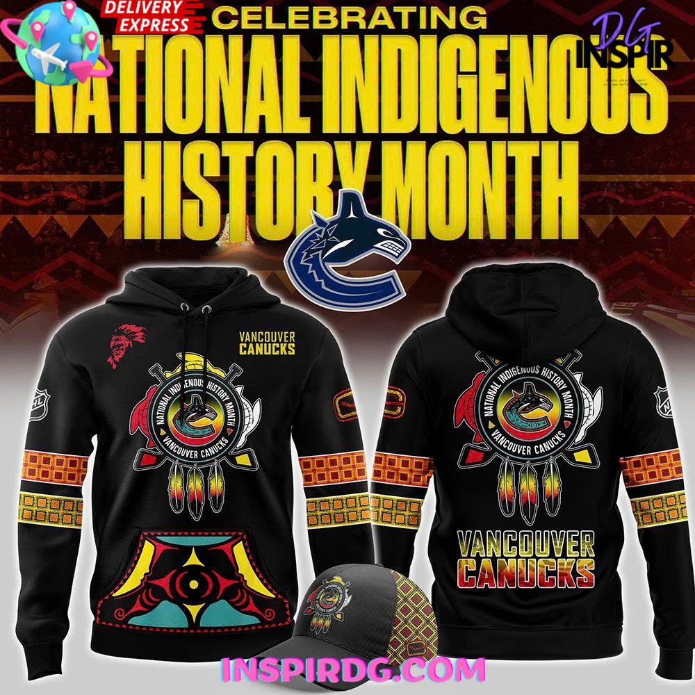 Vancouver Canucks 2025 National Indigenous History Personalized Hoodie Premium Merchandise