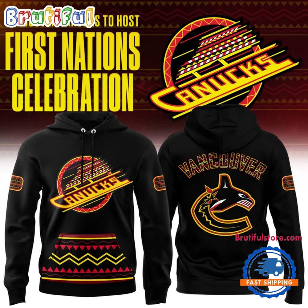 Vancouver Canucks First Nations Celebration Hoodie