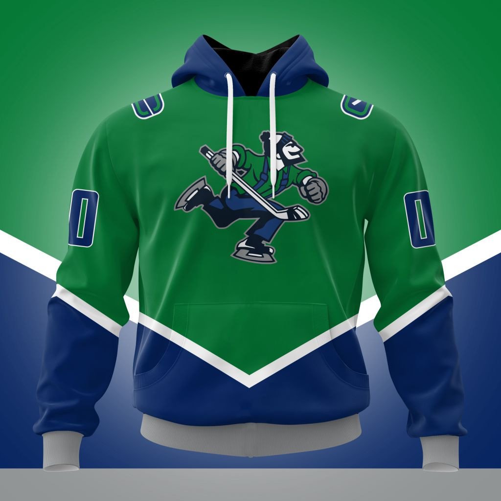 Vancouver Canucks Special Colour Rush Design ST2401